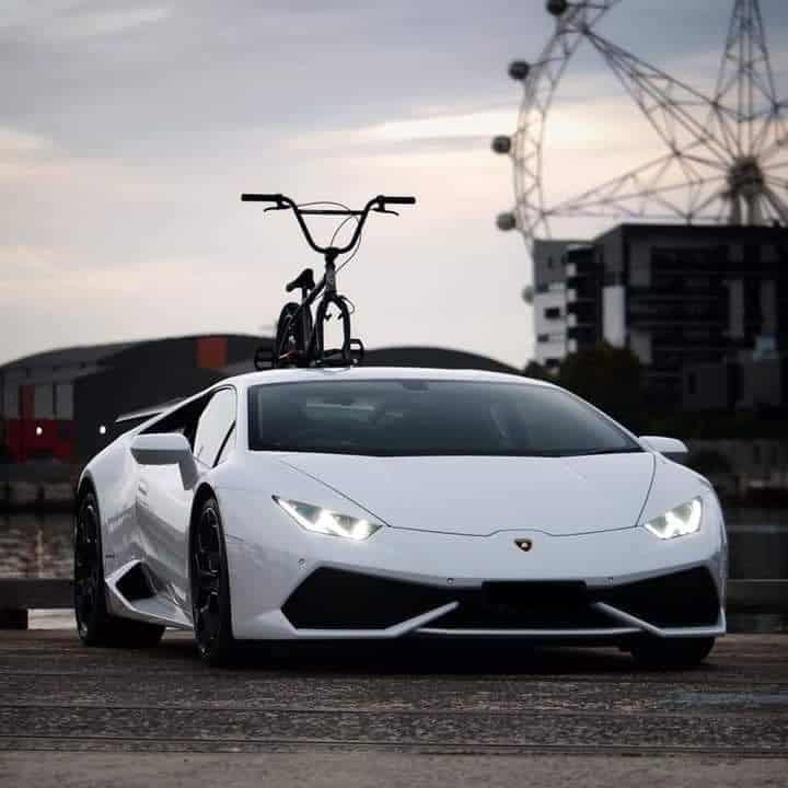 Lamborghini bike rack 2025